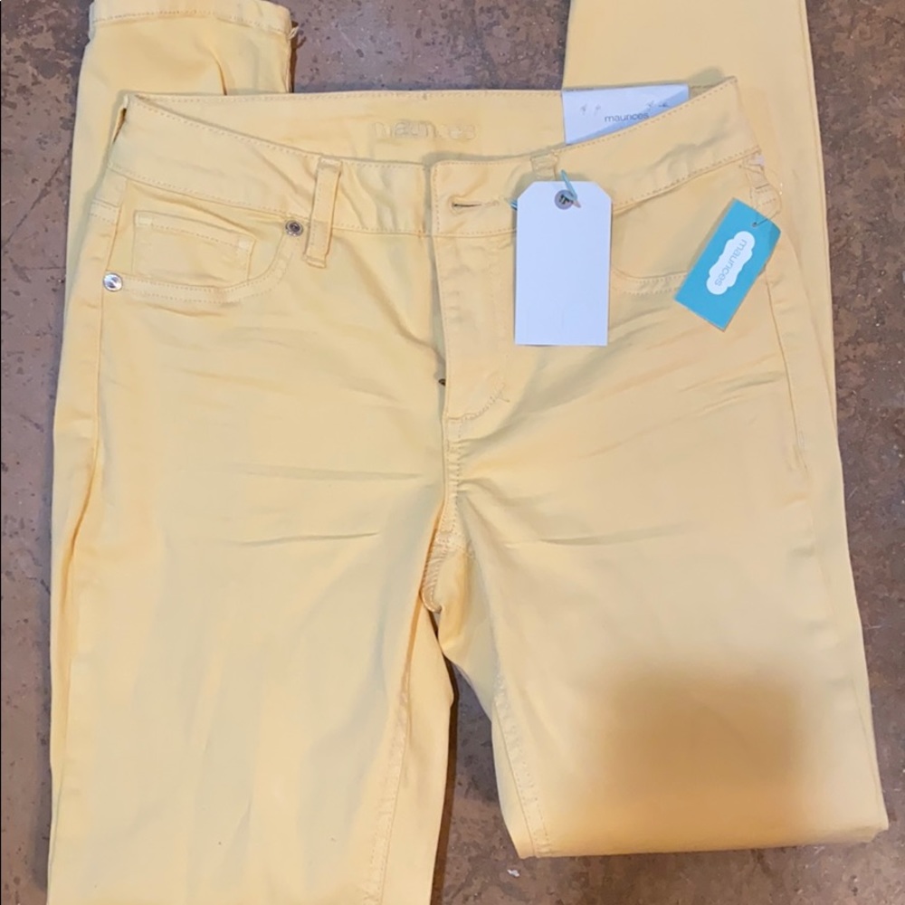 Yellow jeans